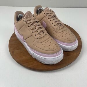 Nike Air Force 1 Jester XX Bio Beige/Pink Force/ White Women’s Sneakers